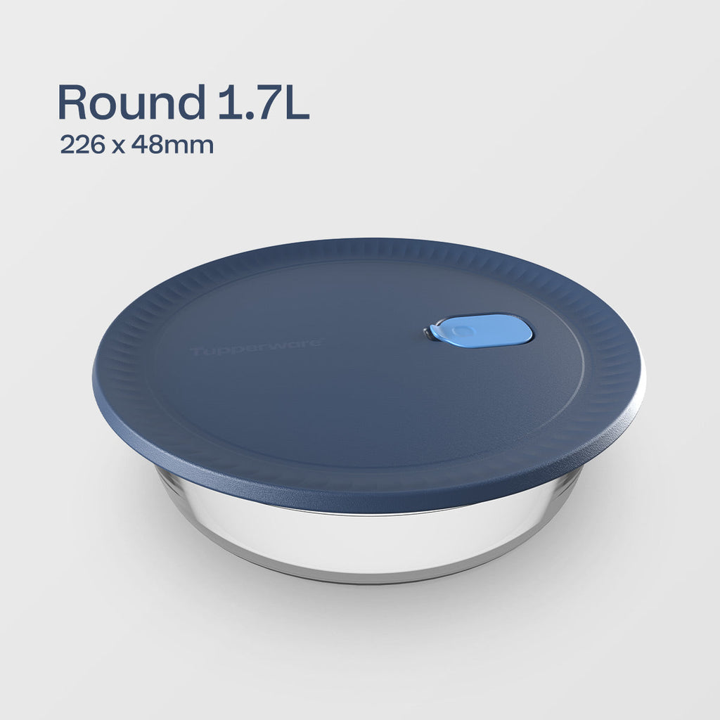Tupperware Voila™ Glass Round Bakeware | Airtight Food Storage Dish
