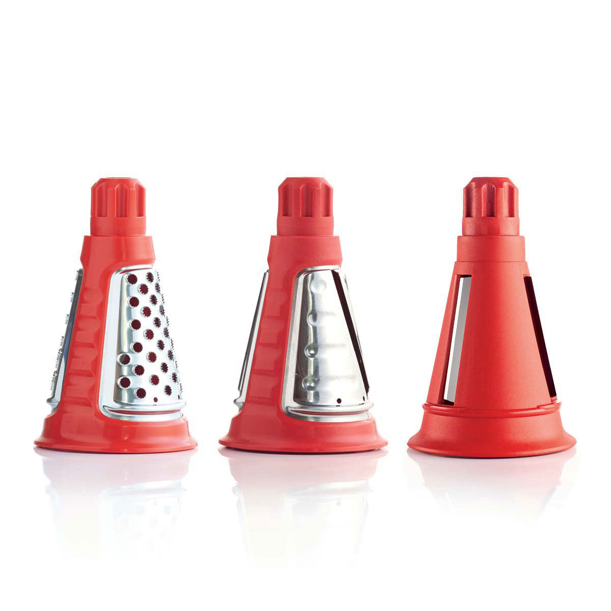 Tupperware® FusionMaster® Grater Cones Trio | Slice, Grate &amp; Grind