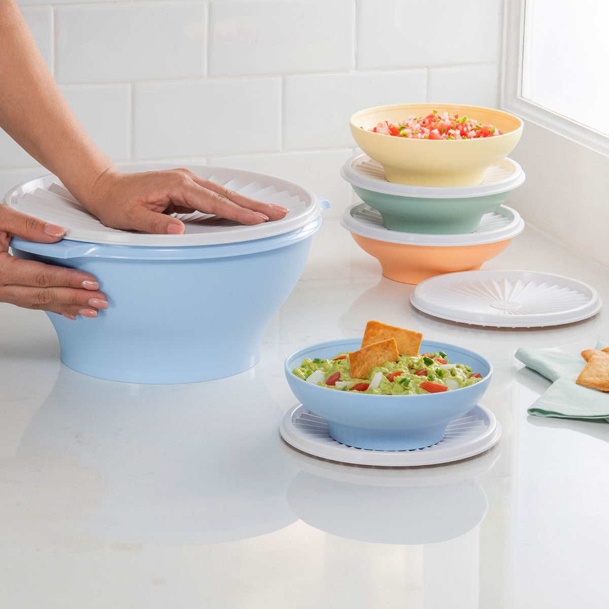 Servalier® Salad Set (Dreamy Pastels)