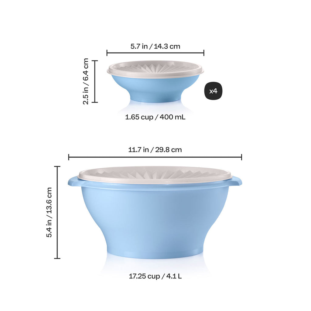 Servalier® Salad Set (Dreamy Pastels)