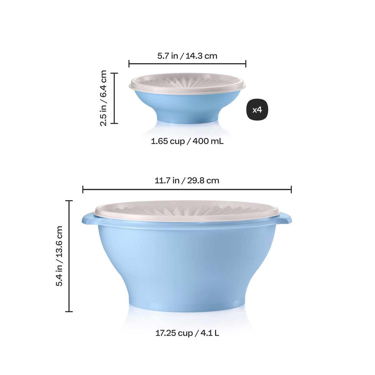 Servalier® Salad Set (Dreamy Pastels)