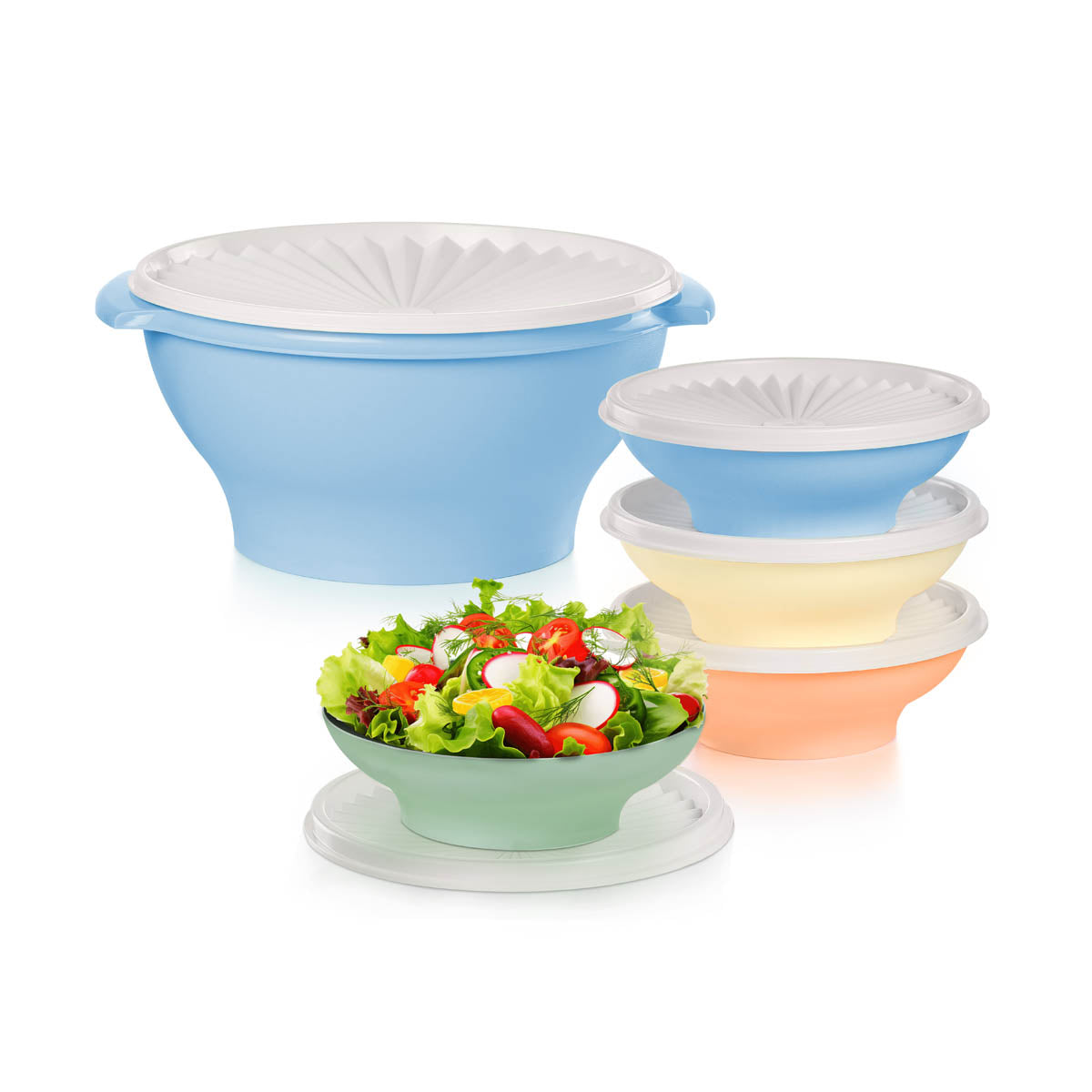 Servalier® Salad Set (Dreamy Pastels)