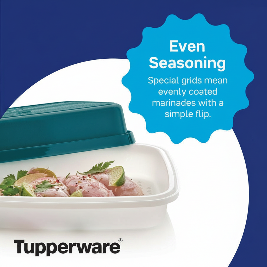 Tupperware® Season-Serve® Marinating &amp; Food Storage Container with Lid