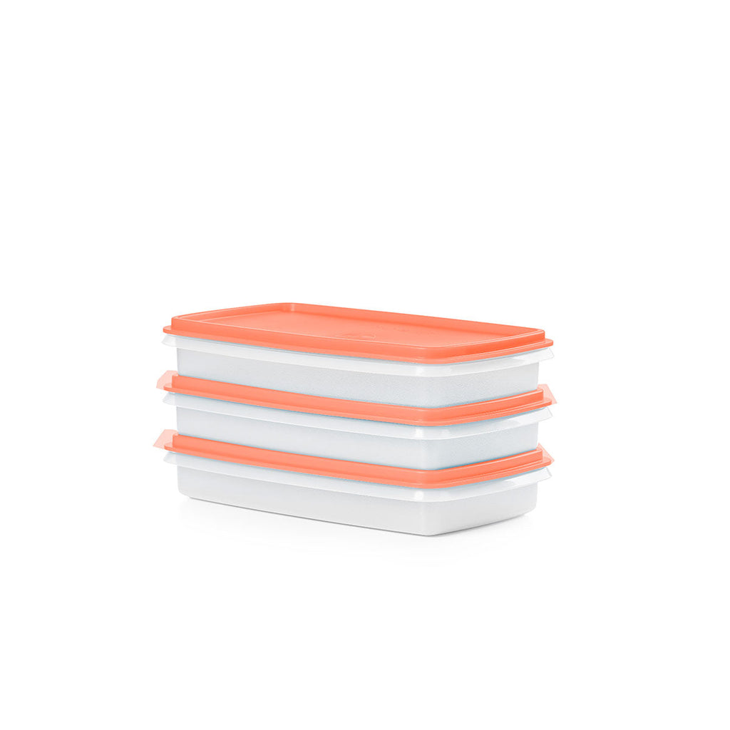 Tupperware® Snack-Stor® Slim Airtight Food Storage Containers (Set of 3)