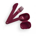Tupperware® On The Go Cutlery | Reusable Travel Utensils | 4‑Piece Set