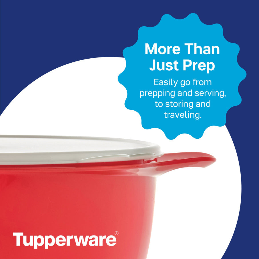 Tupperware Thatsa® Mega Bowl | Airtight, Leakproof, Mixing Bowl, 42-cups / 10 L
