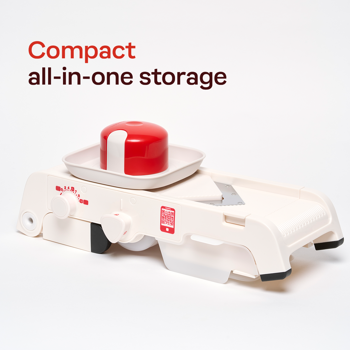 Tupperware® Mandoline |  Safe to Use Kitchen Slicer, Multiple Blades