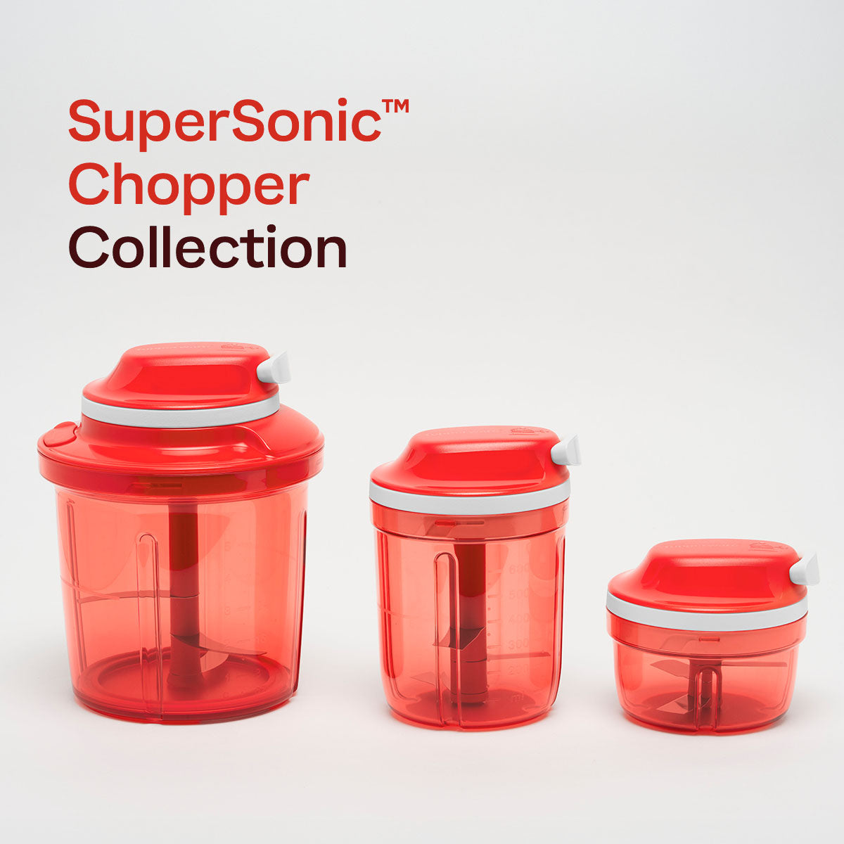 Tupperware® SuperSonic™ Chopper Compact | Mini Manual Food Processor