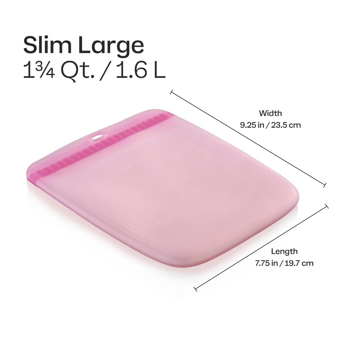 Tupperware® Ultimate Silicone Stand-Up Bag | Large, Reusable, Leakproof