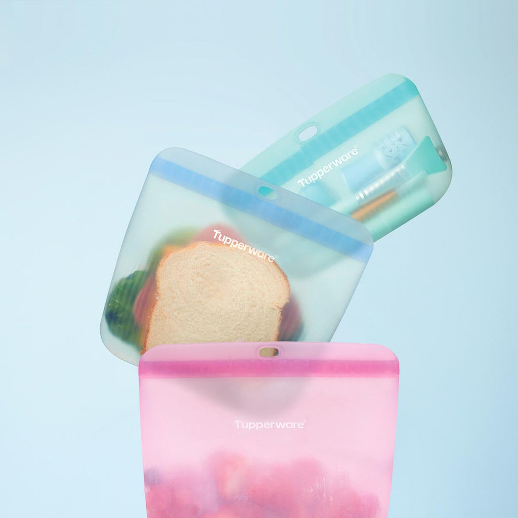 Tupperware® Ultimate Silicone Stand-Up Bag | Large, Reusable, Leakproof