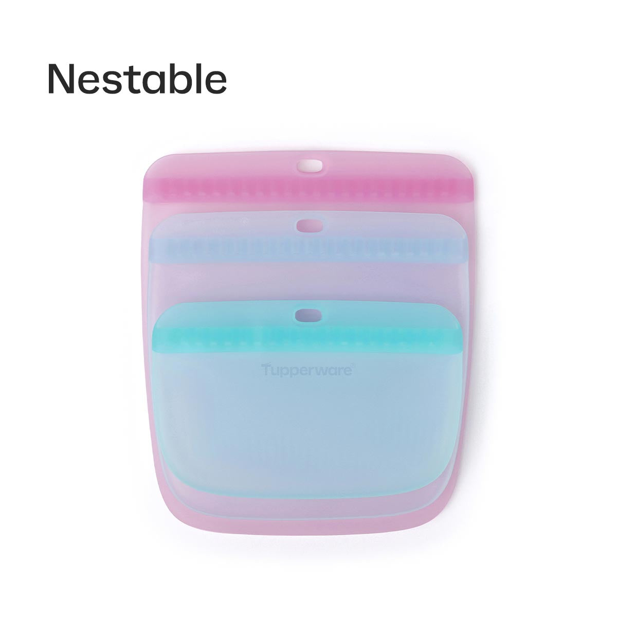Tupperware® Ultimate Silicone Stand-Up Bag | Large, Reusable, Leakproof