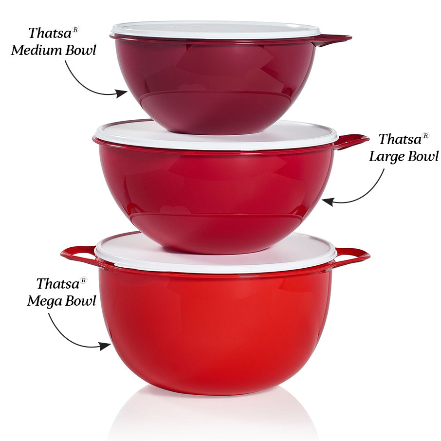 Tupperware Thatsa® Medium Bowl | Airtight, Leakproof, 19-cups/4.5 L