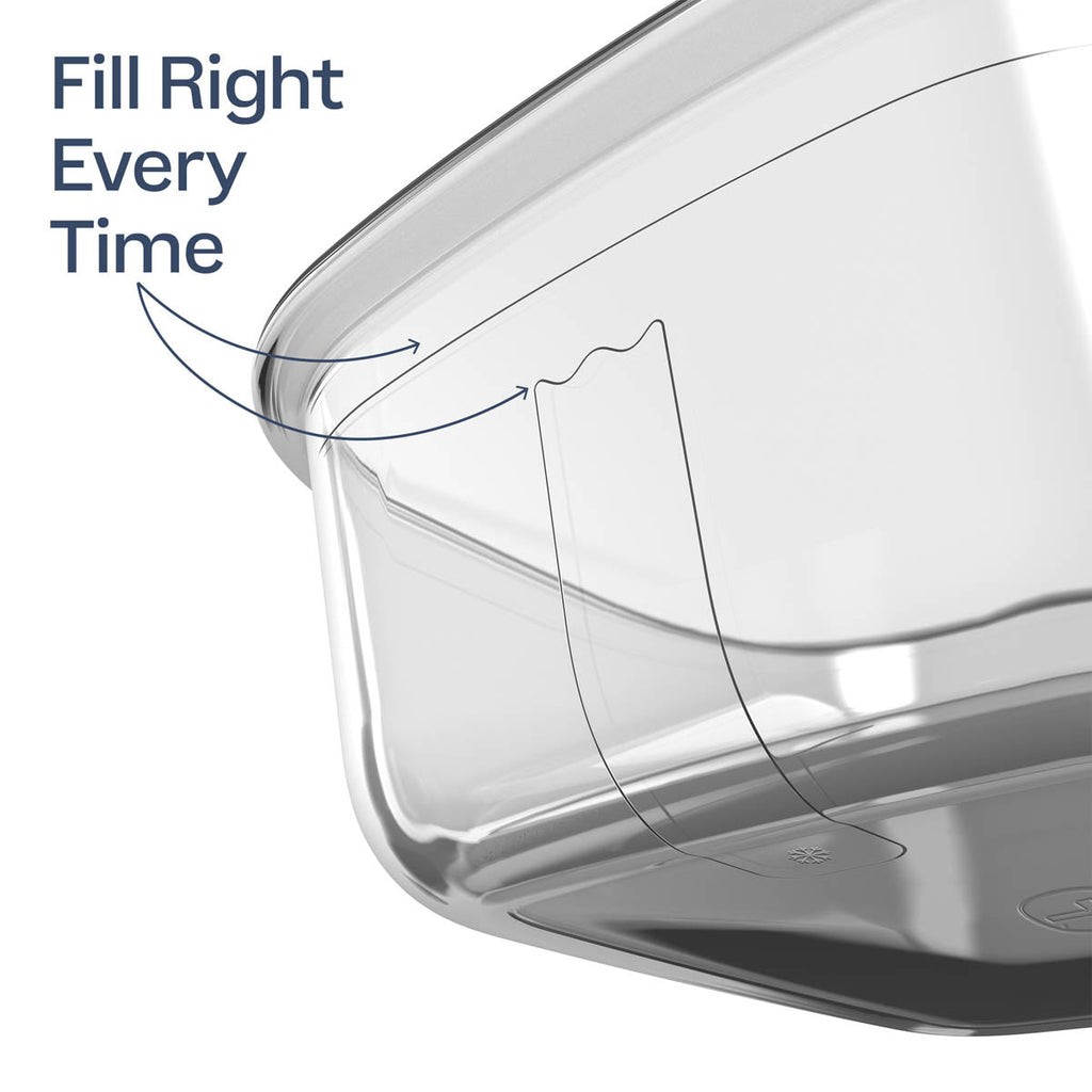 Tupperware Voila™ Glass Food Storage Container | Rectangular Small