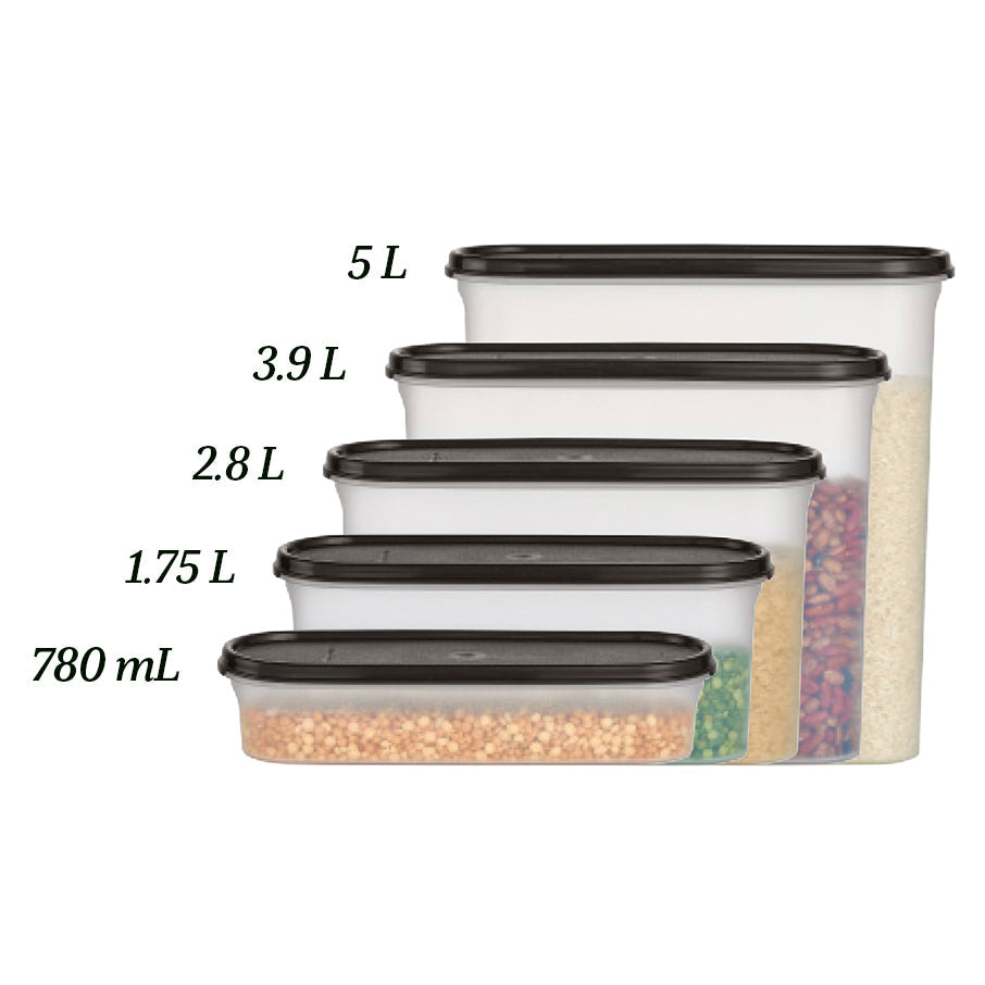 Tupperware® Modular Mates® Super Oval 5 | Food Container 20.2-cup / 4.8 L