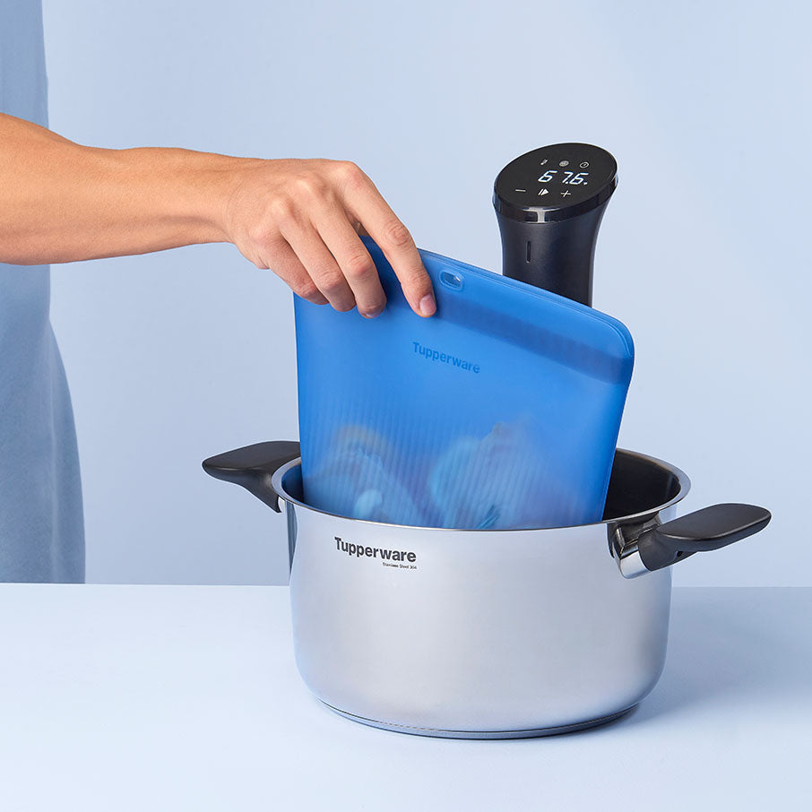Tupperware® Ultimate Silicone Stand-Up Bags | Leakproof | 4 Piece Set