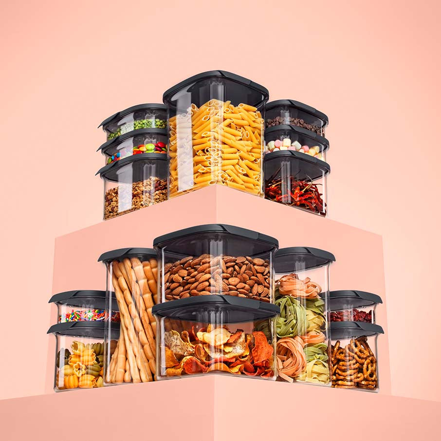 Tupperware® Ultra Clear Square | 3¼ cup / 825 mL