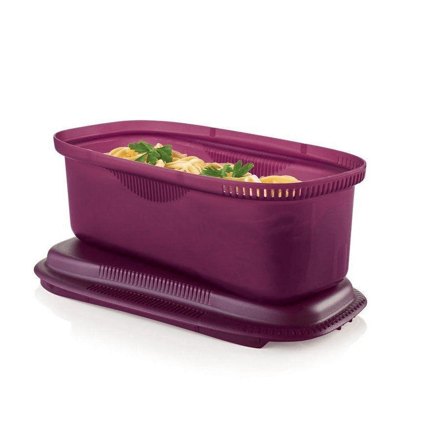 Tupperware® Microwave Pasta Maker | 8-cup Cooker With Strainer Feature